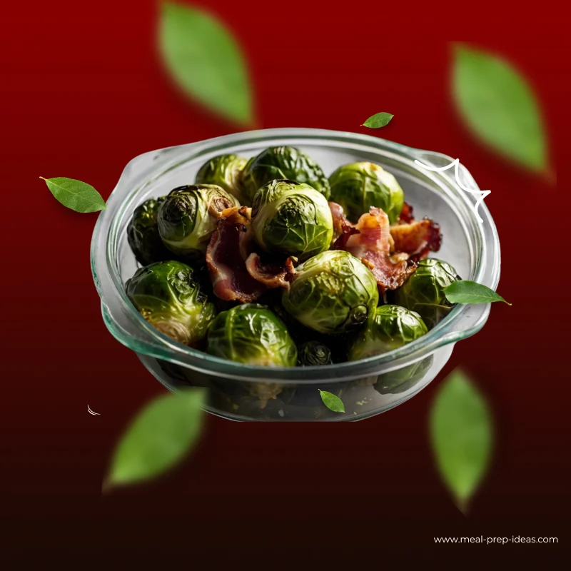 roasted brussel sprouts with bacon